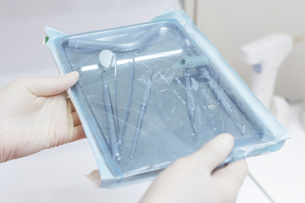 器具や器械はすべて滅菌